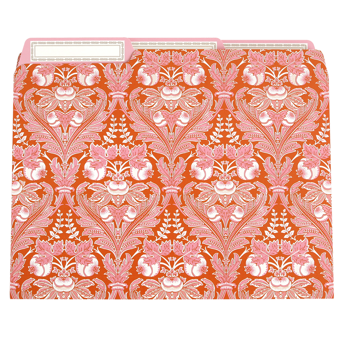 Damask File Folders