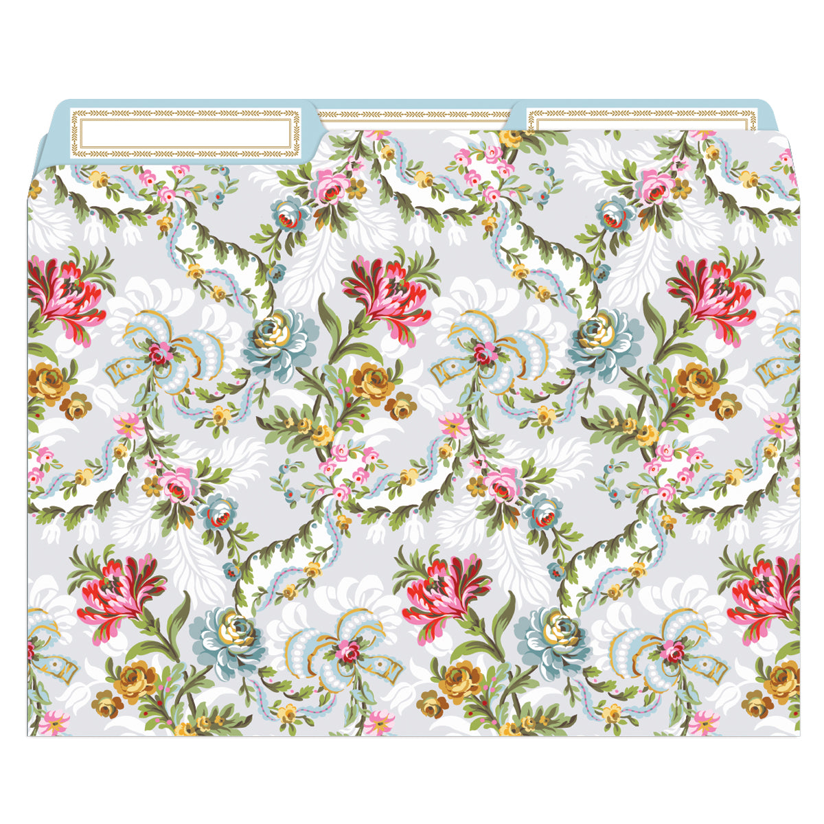 Phoebe Floral File Folders