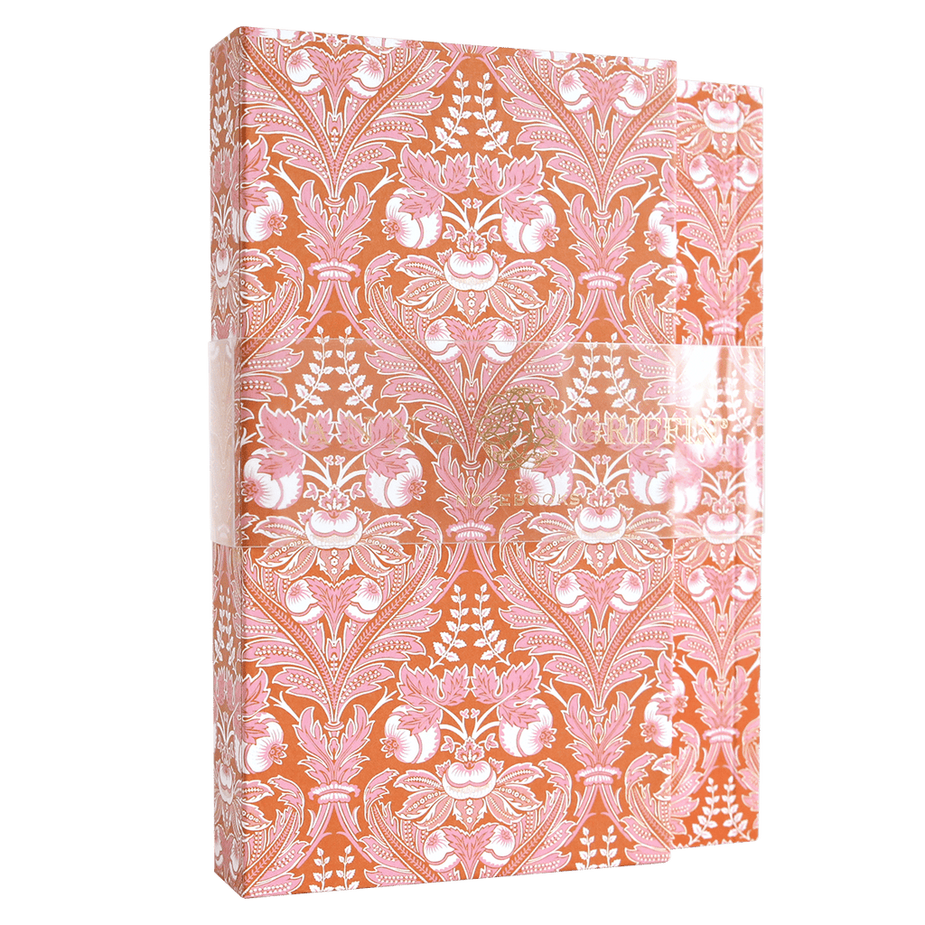 Damask Notebook Set