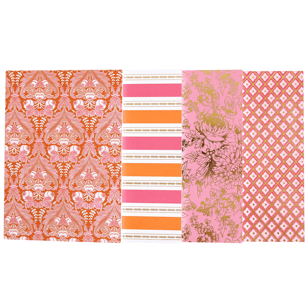 Damask Notebook Set