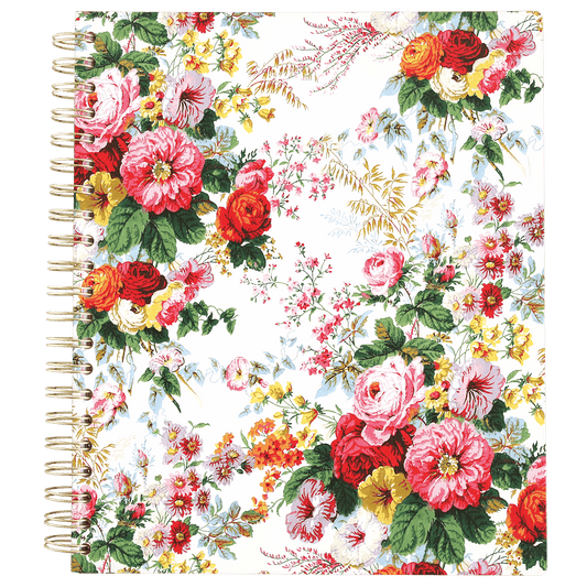 Annalise Floral Spiral Notebook