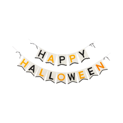 Felt Happy Halloween Banner
