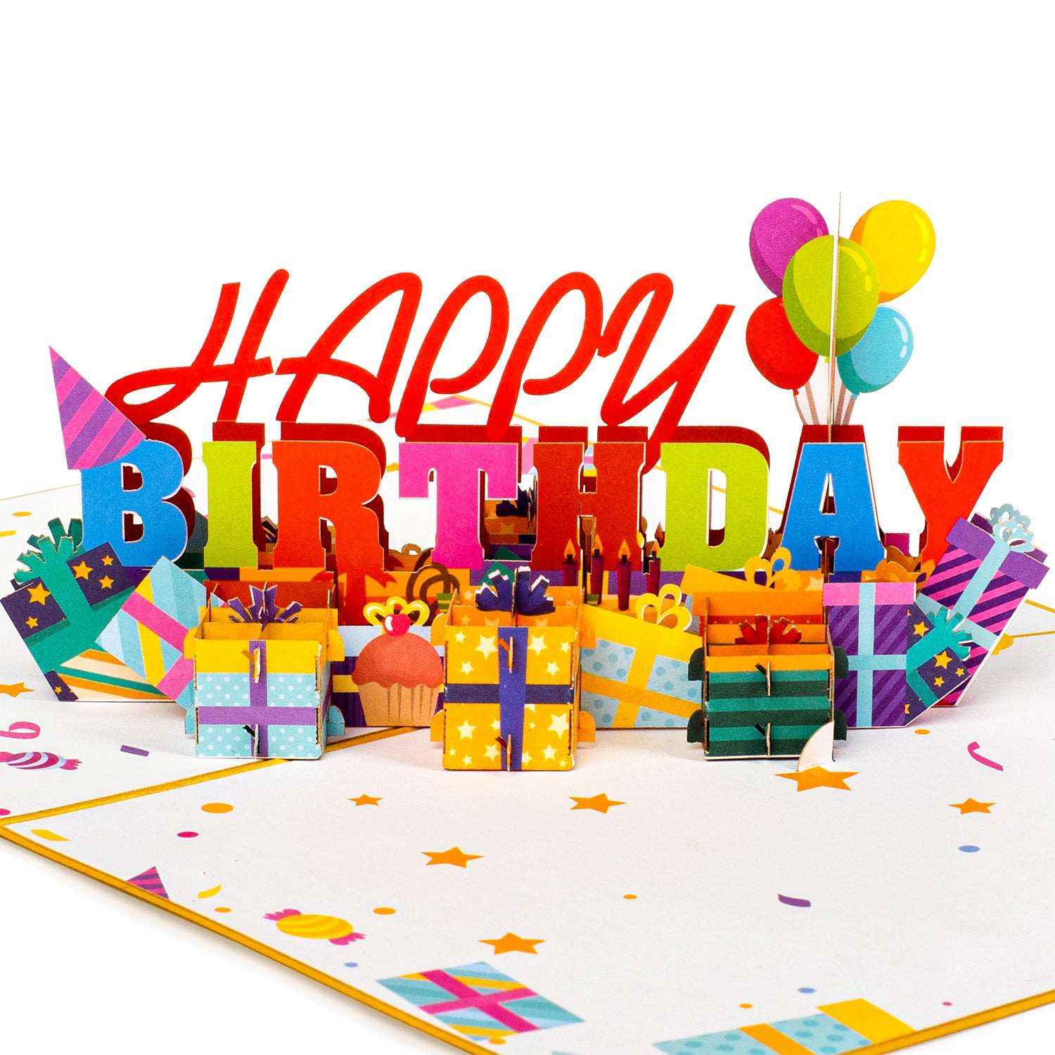 Happy Birthday Card - Pop Up Birthday Card