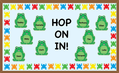 SHAPES ETC. Small Assorted Cut-Out - Frog