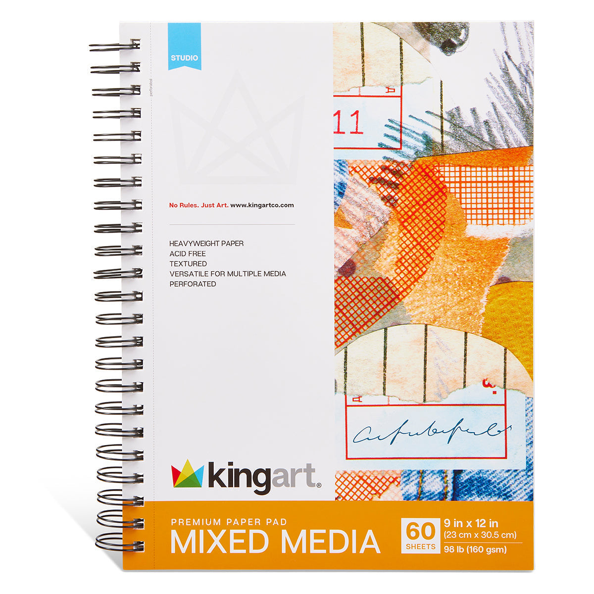 Mixed Media Sketchbook - 9” x 12” - 60 Sheets
