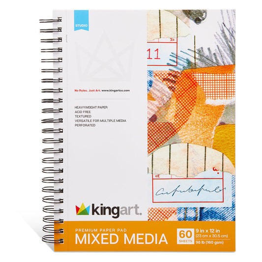 Mixed Media Sketchbook - 9” x 12” - 60 Sheets