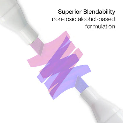 PRO Double-Ended Alcohol Markers - 36 Bright Colors