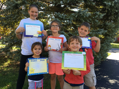 SHAPES ETC. Recognition Certificate - Preschool Diploma