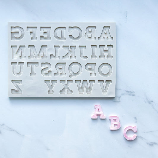 ALPHABET GRADIENT (UPPER CASE) MOLD