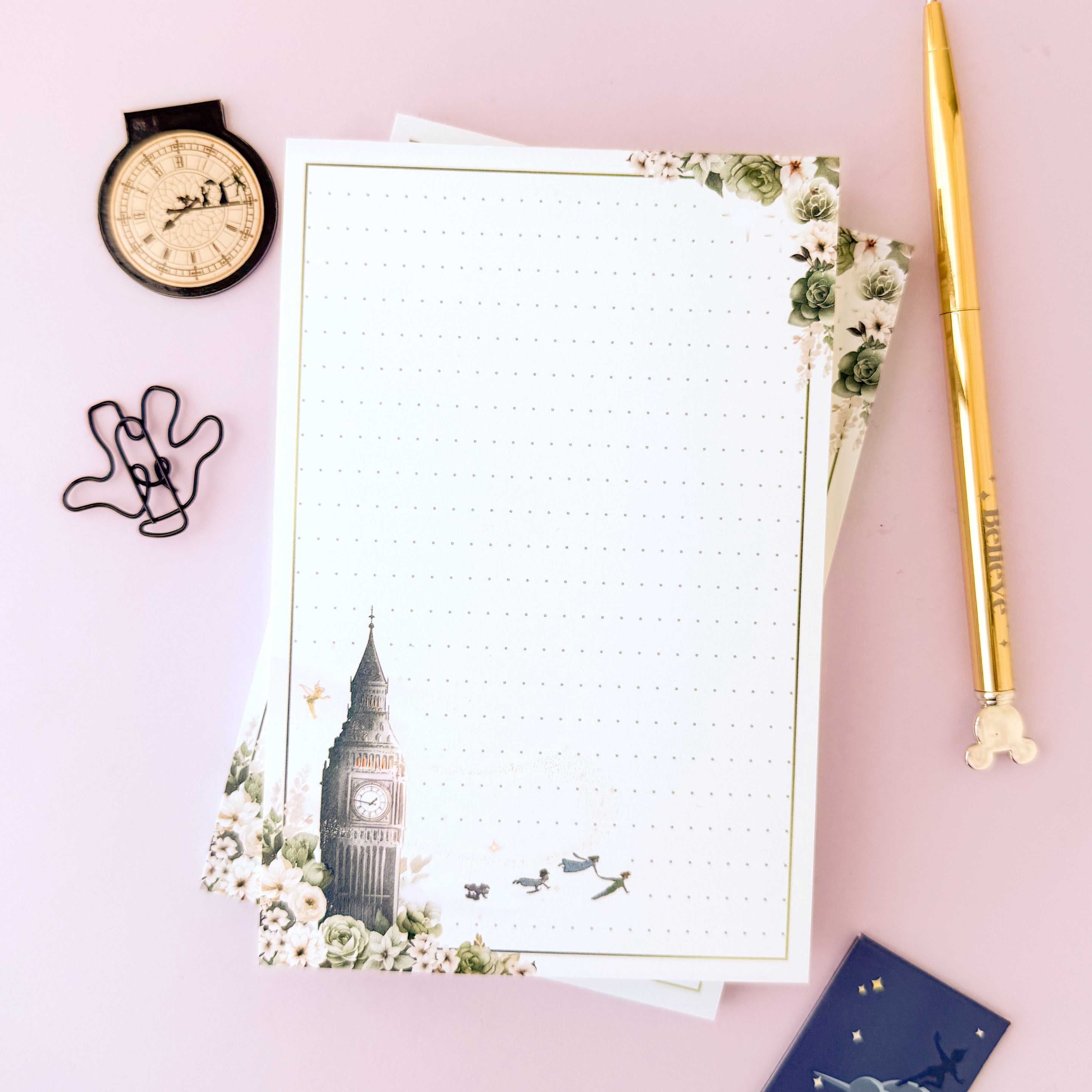 Flight to Neverland Memo Notepad