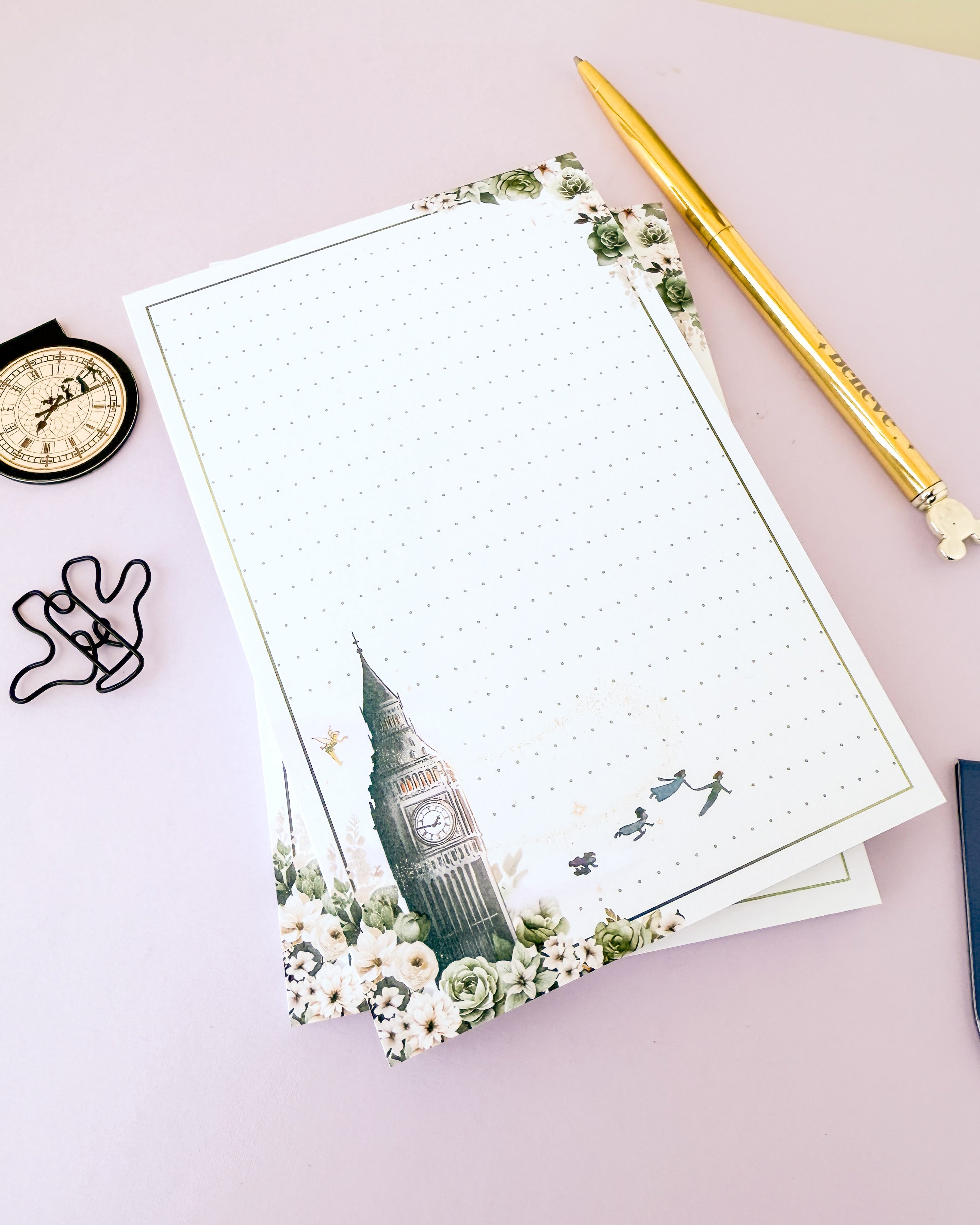 Flight to Neverland Memo Notepad