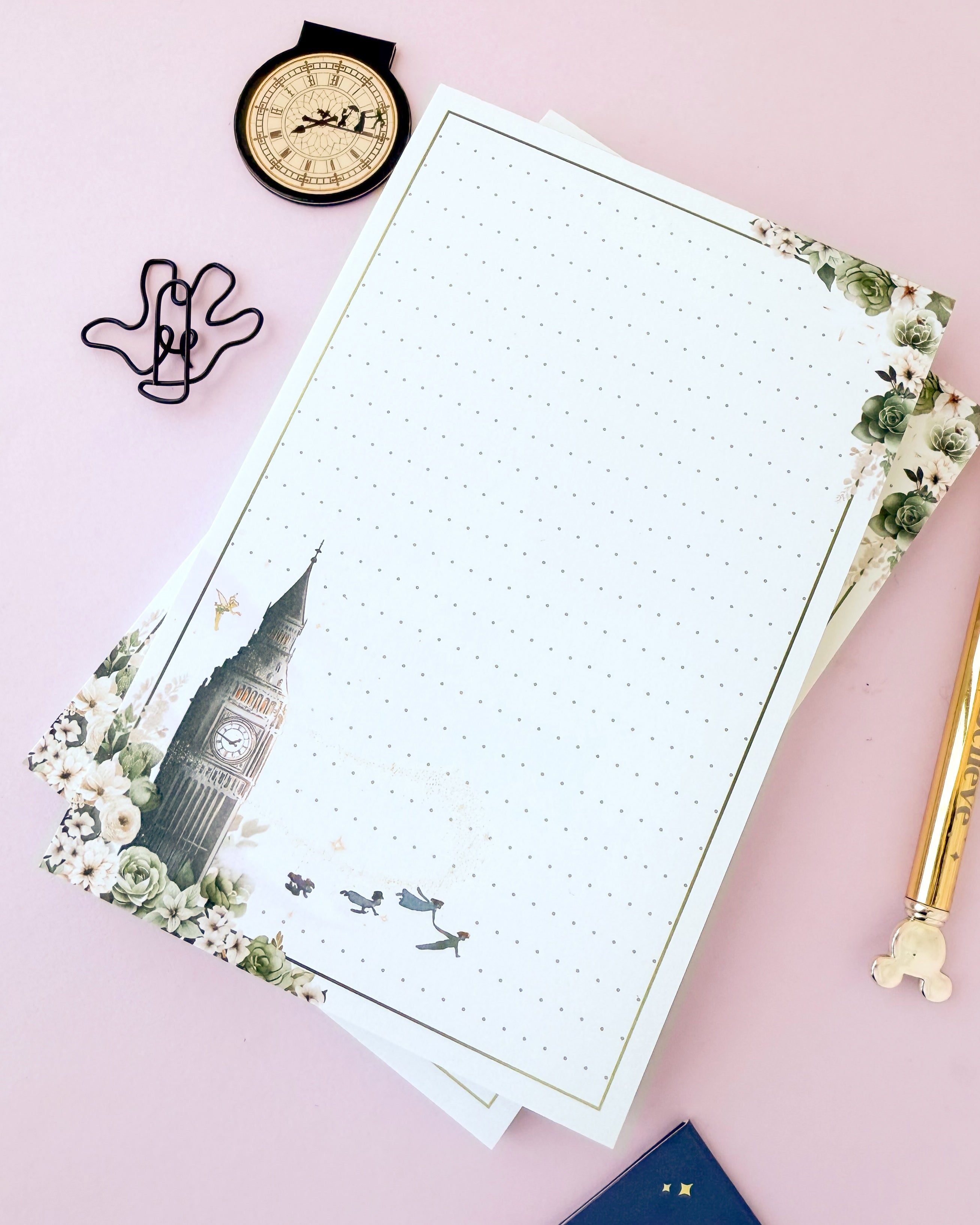 Flight to Neverland Memo Notepad