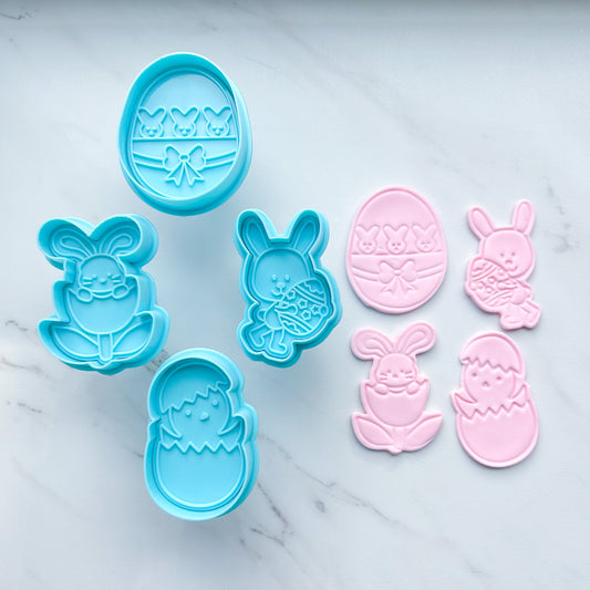 VARIETY EASTER EGG  PLUNGERS AND EMBOSSERS