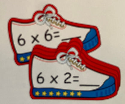 SHAPES ETC. Large Notepad - Sneaker