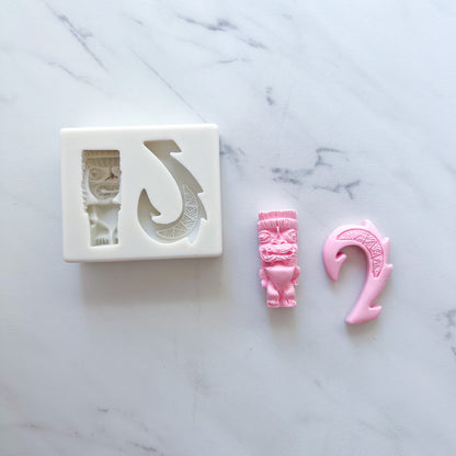 TIKI MAN AND HOOK MOLD