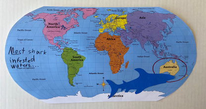 SHAPES ETC. Labeled World- Practice Maps
