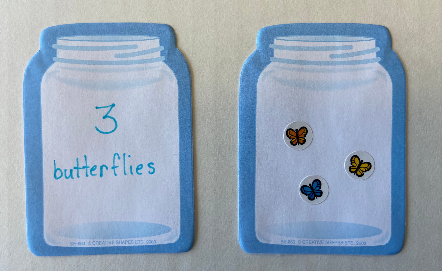 SHAPES ETC. Mini Notepad Set - Insects