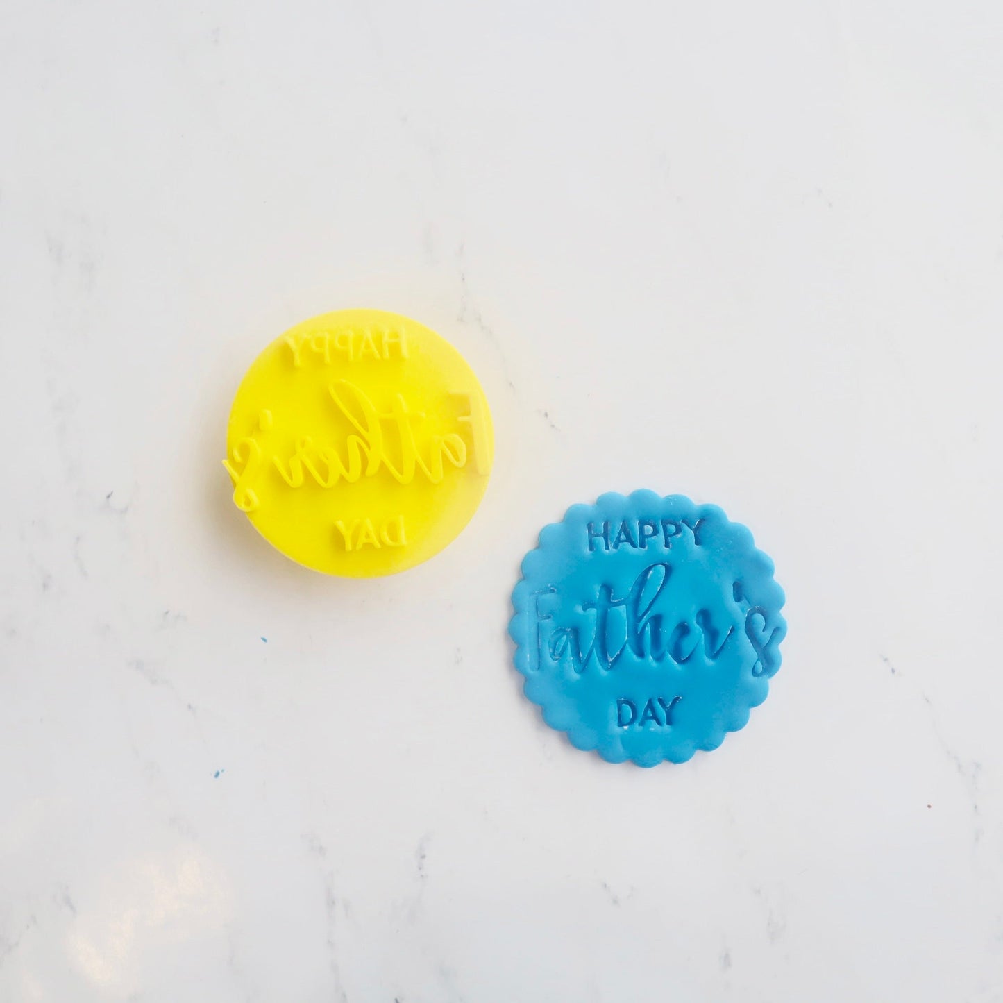 HAPPY FATHERS DAY CURSIVE EMBOSSER