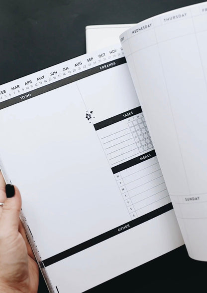 8x10 Undated Planner - Halfsies Edition