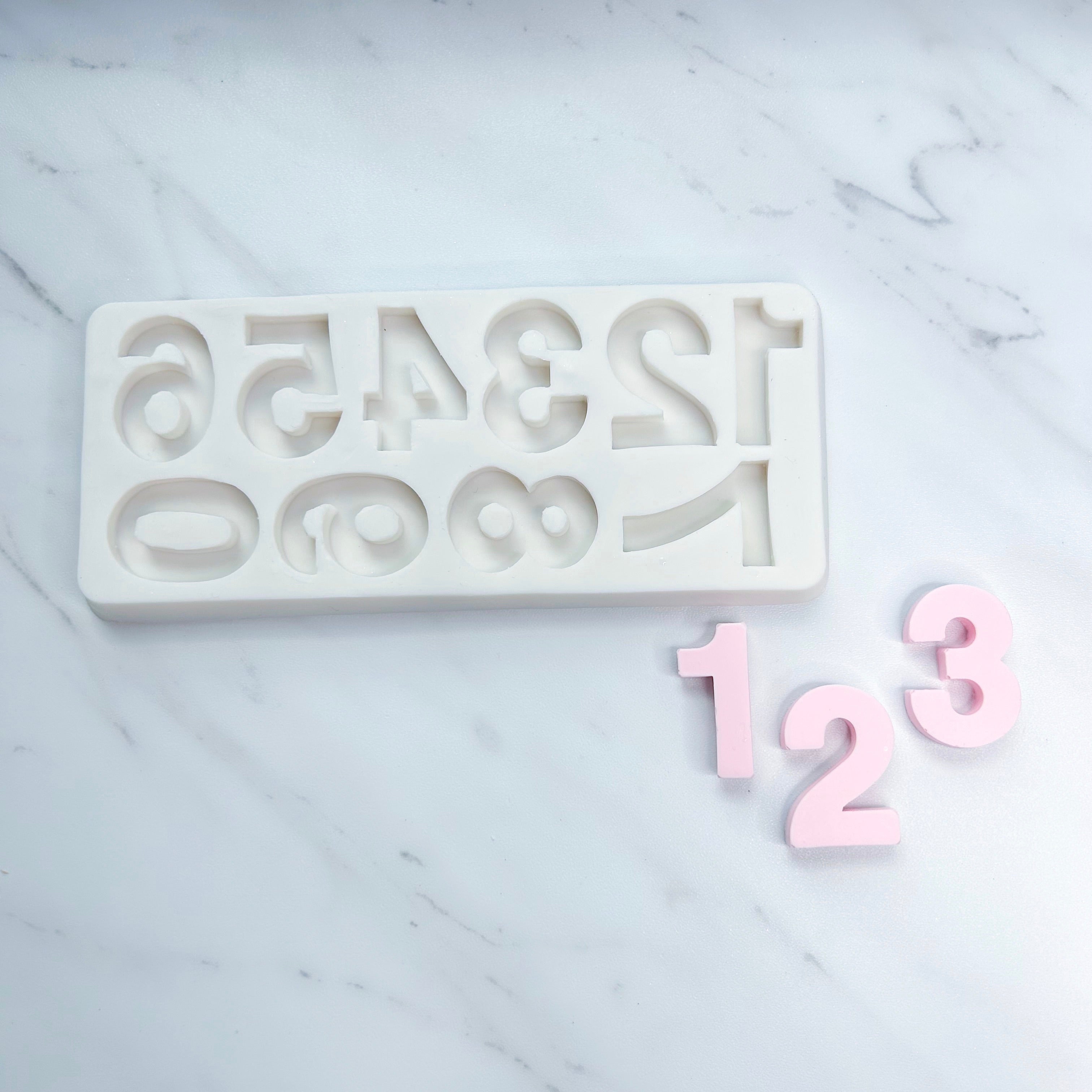 LARGE NUMBER SET MOLD – The Paperly & Co.