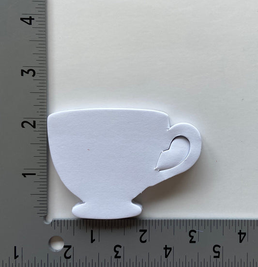 SHAPES ETC. Sticky Shape Notepad - Tea Cup