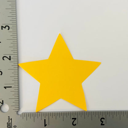 SHAPES ETC. Small Single Color Cut-Out - Star