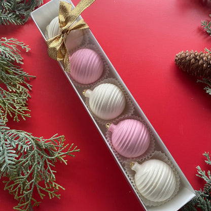 CHRISTMAS ORNAMENT (3 PART) CHOCOLATE MOLD