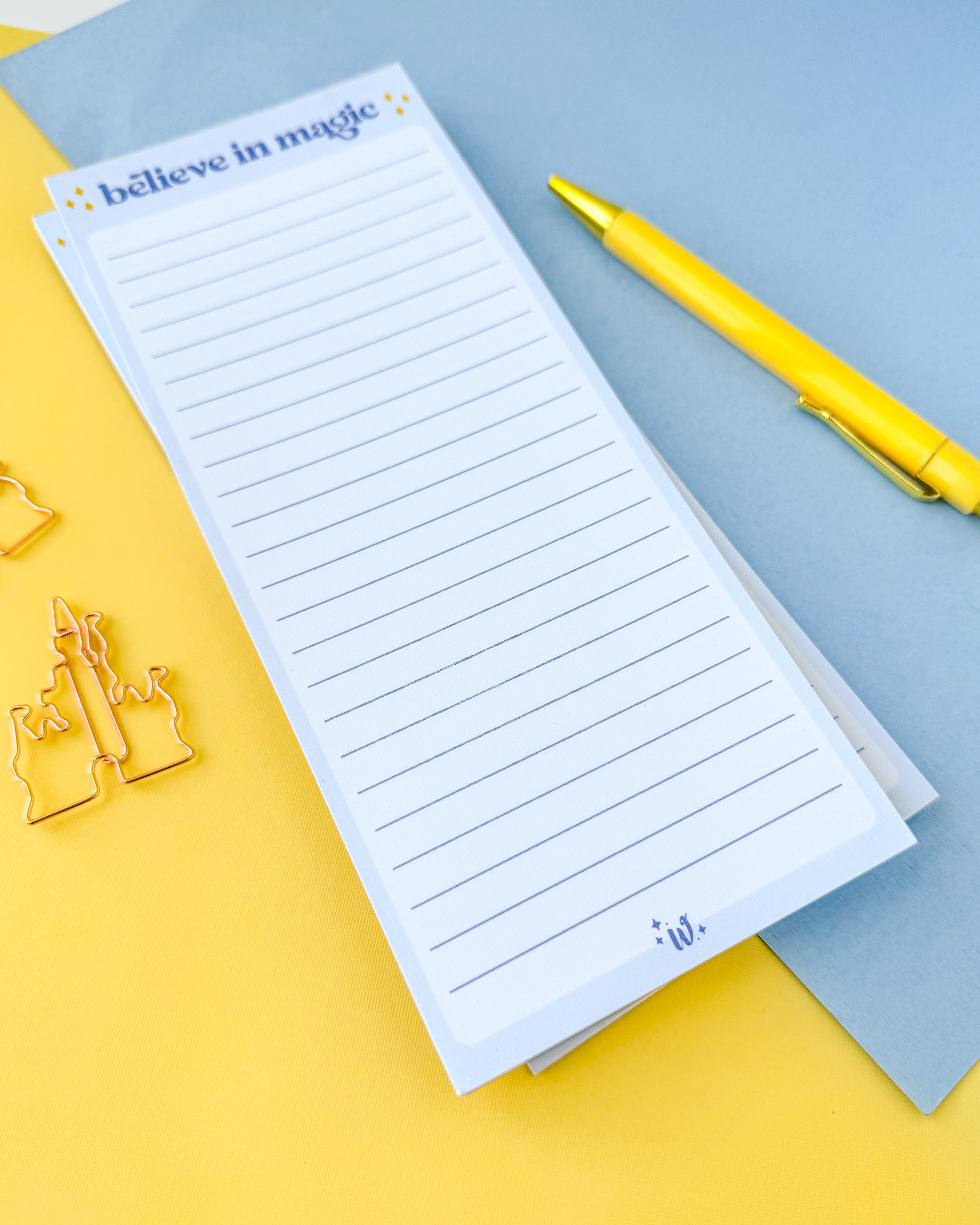 Believe In Magic List Notepad