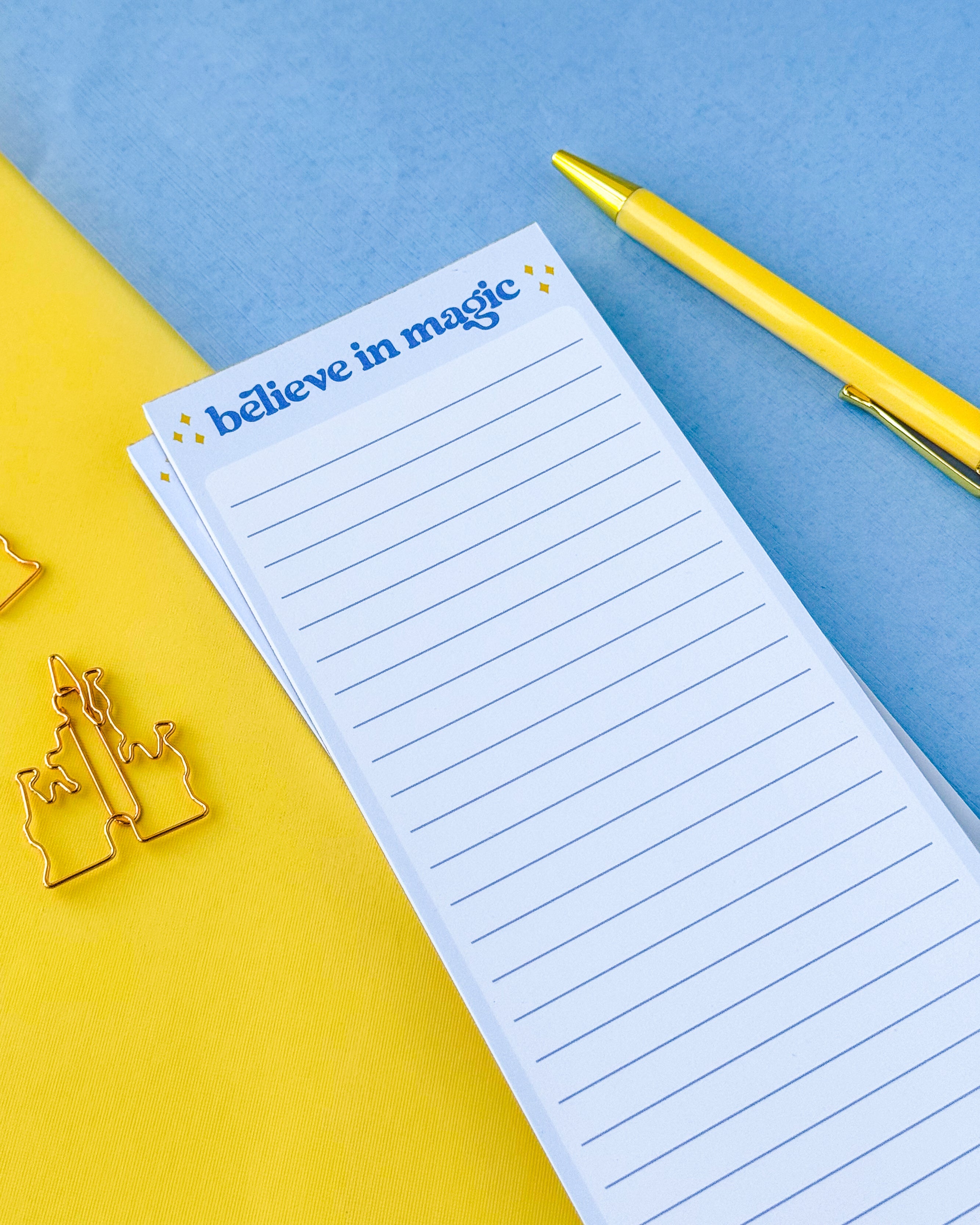 Believe In Magic List Notepad