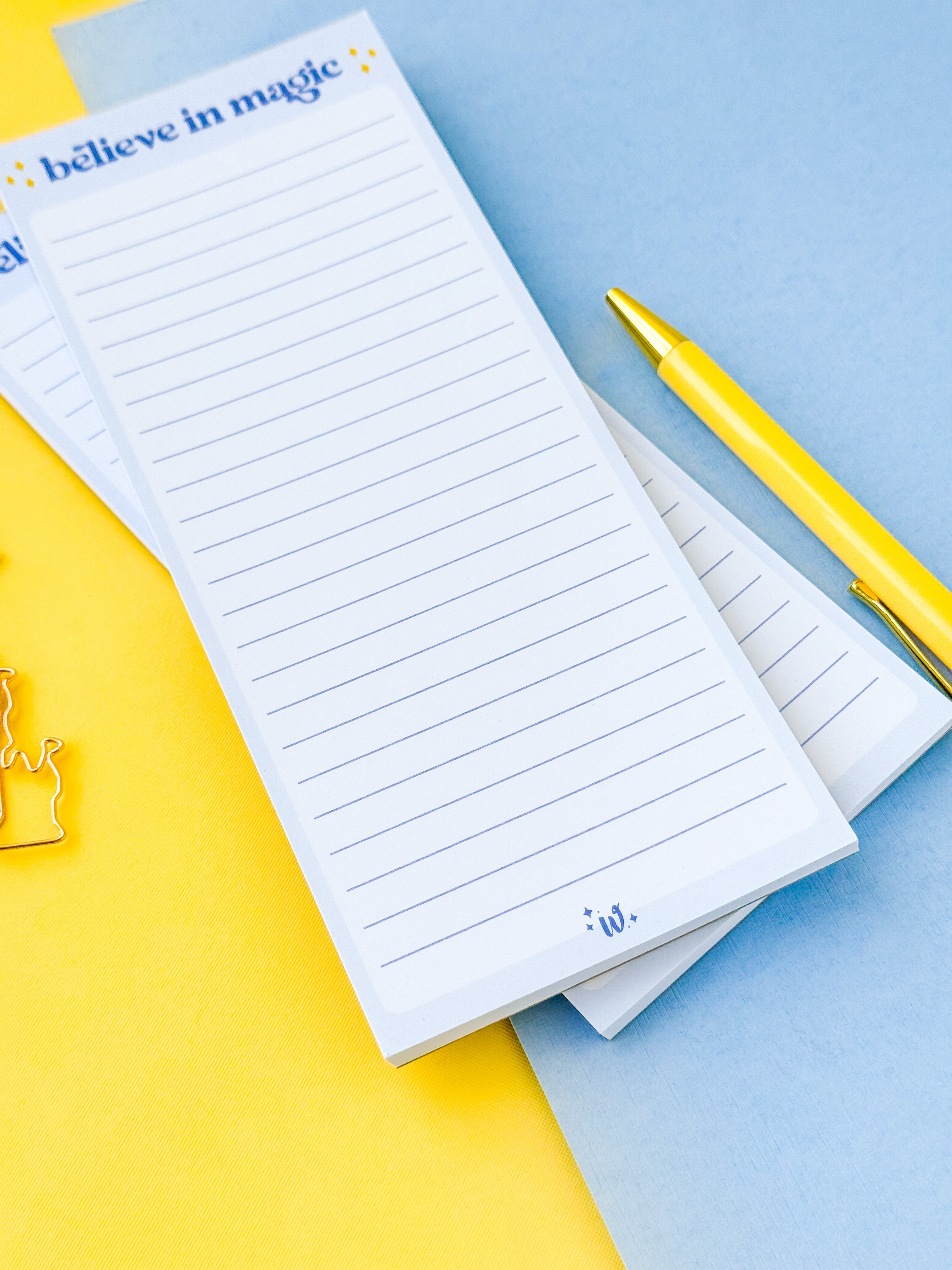 Believe In Magic List Notepad