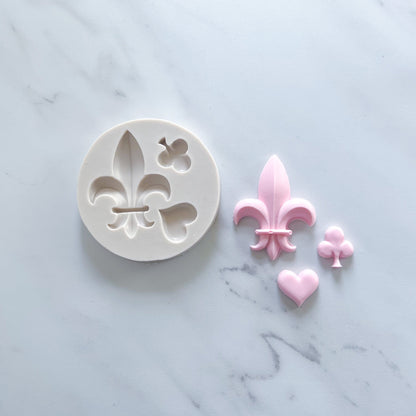 SPADES HEART AND CLUB MOLD