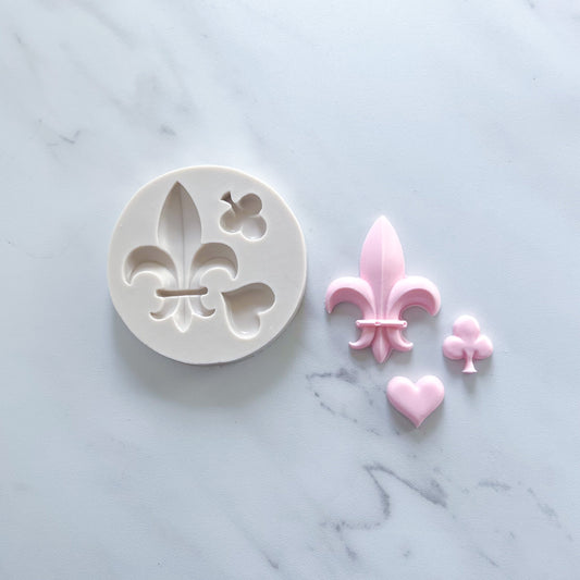 SPADES HEART AND CLUB MOLD