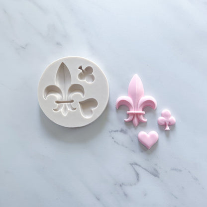 SPADES HEART AND CLUB MOLD