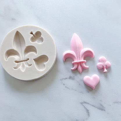 SPADES HEART AND CLUB MOLD