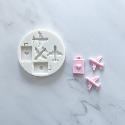 AIRPLANE AND LUGGAGE MOLD