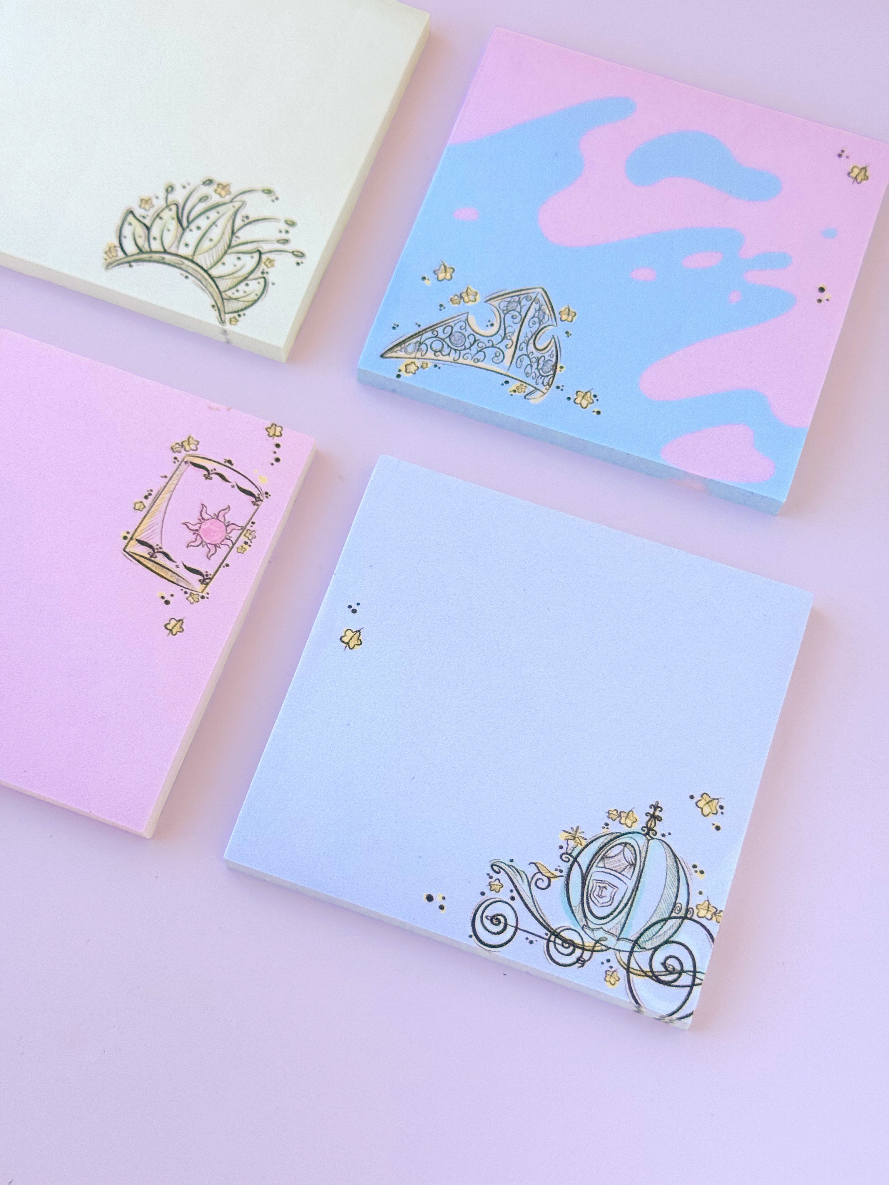 Rapunzel Lantern Princess Sketch Post It