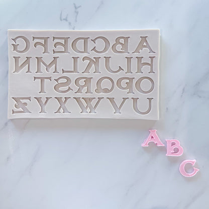 STORYBOOK ALPHABET MOLD