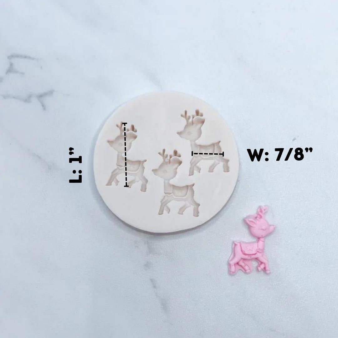 MINI REINDEER TRIO MOLD