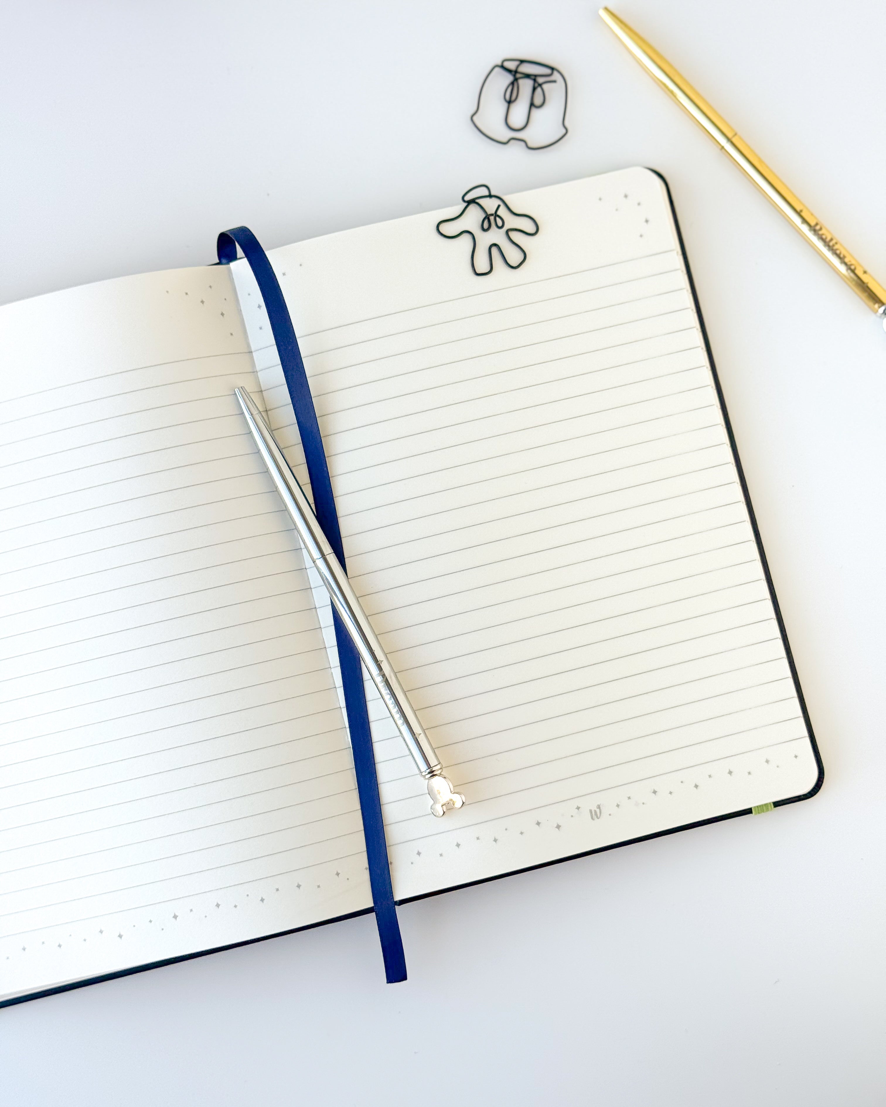 Off To Neverland Embossed Notebook