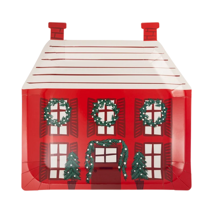 Holiday Home Plate - 10" wide