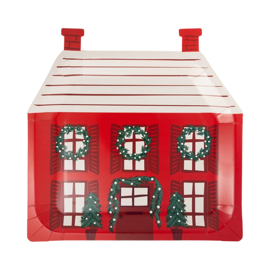 Holiday Home Plate - 10" wide