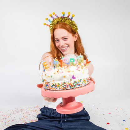 Big Birthday Energy Glitter Birthday Candle Set