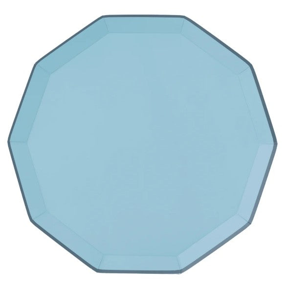 Sky Blue Signature Large Plates