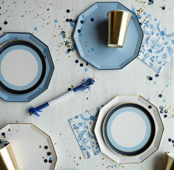 Sky Blue Signature Large Plates