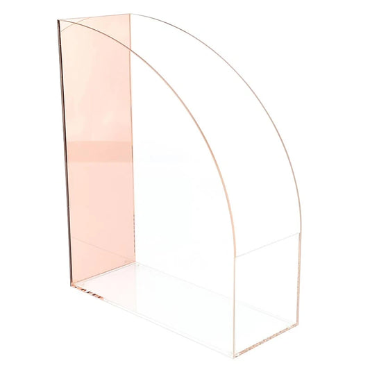 Acrylic Rose Magazine Holder