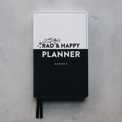 5x8 Undated Monthly Planner - Halfsies Edition