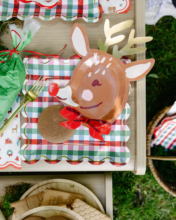 Reindeer Plate