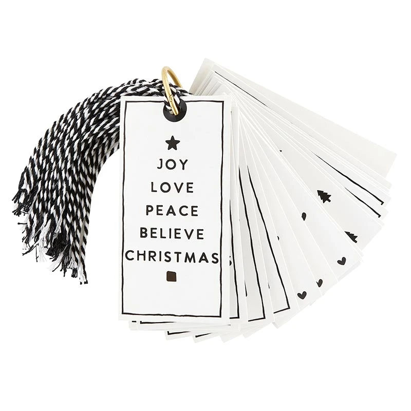 Gift Tag Book - Christmas Woodlands