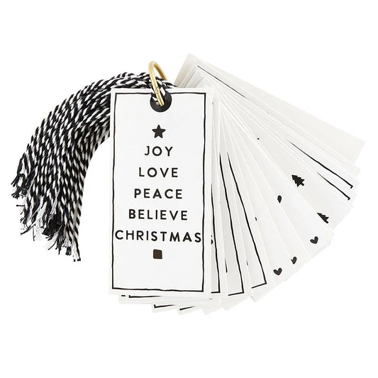 Gift Tag Book - Christmas Woodlands