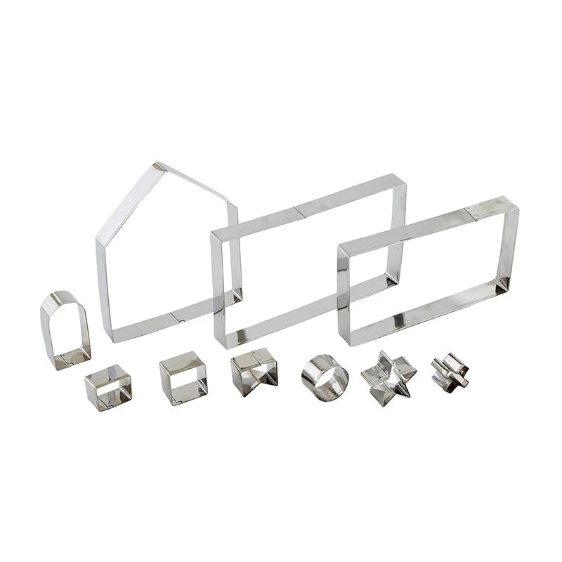 Gingerbread House Cookie Cutter Set Book Box - I'll be Home for Christmas